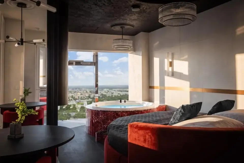 Apartament Paris: paryska elegancja, jacuzzi